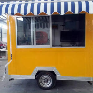 รถเทรลเลอร์อาหารแบบ4ล้อลากได้สร้างขึ้นเอง75kms แหล่งกำเนิดของเราทางไกลสำหรับจัดเลี้ยงและครัวข้างถนน - Product Image 2