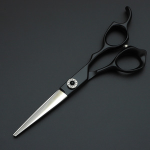 ชุดกรรไกรตัดผมสแตนเลส6นิ้วสำหรับมืออาชีพชุดกรรไกรทำแบบจำลองสำหรับร้านเสริมสวยพร้อมใบมีดปลายแหลม - Product Image 2
