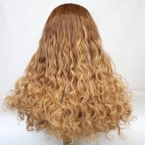 Vente en gros perruque frontale en dentelle HD transparente pour femmes, cheveux humains vierges brésiliens Remy à fermeture à base de soie droite 13x6 - Product Image 3