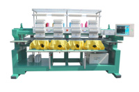 Machine à broder commerciale à 4 têtes pour casquettes et textiles plats - Système de broderie informatisé de pointe pour chapeaux et t-shirts, idéal pour les petites entreprises