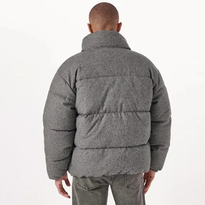 Chaqueta de Invierno para Hombre con Logotipo Personalizado OEM, de Alta Calidad, Transpirable, Cortavientos, Acolchada, con Cuello Alto, Cálida - Product Image 2