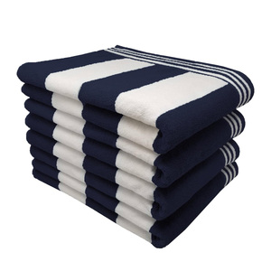 Serviette de piscine et de plage surdimensionnée serviette absorbante douce en coton sans sable à séchage rapide pour la natation et le spa de la salle de sport de l'hôtel - Product Image 4