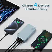 Power Bank Portabel 45W 20000mAh dengan Dukungan PD3.0 QC3.0 AFC, Paket Baterai Berkapasitas Tinggi Tahan Api untuk Laptop dan Ponsel