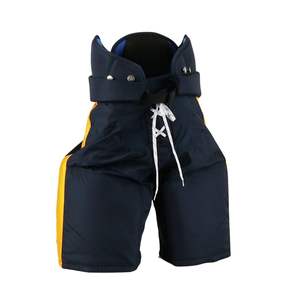 Pantalones de hockey sobre hielo Acolchados transpirables Pantalones de ajuste contorneado profesional de cintura ajustable ligera para jóvenes - Product Image 3