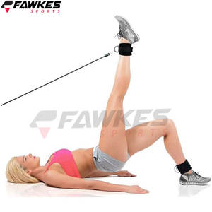 Correa de levantamiento de pesas personalizada, correas de tobillo, soporte de levantamiento de pesas, equipo de Fitness, correas de tobillo - Product Image 4