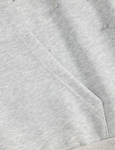 El mejor estilo de los hombres sudaderas con diamantes de imitación Mejor precio sudaderas con capucha hechas en Pakistán térmica con bajo MOQ sudaderas con diamantes de imitación - Product Image 5