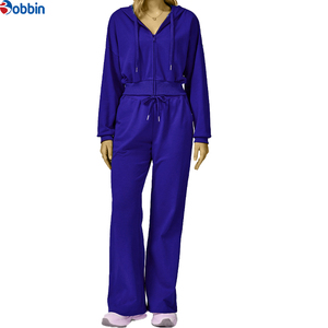 Conjunto Deportivo de 2 Piezas para Mujer, Personalizado con Logotipo, para Correr al Aire Libre en Invierno, con Capucha y Cremallera, Ropa Deportiva de Invierno - Product Image 5