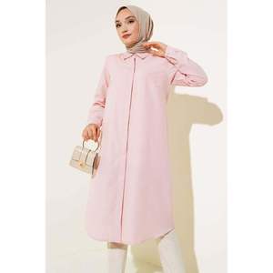 Túnica en polvo de Cuello clásico modelo Largo - Product Image 1