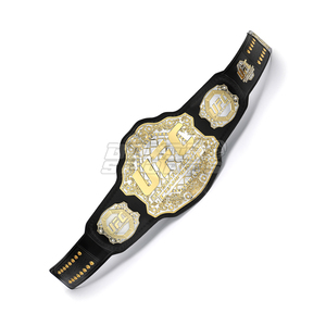 Ceinture de champion en cuir PU avec plaque centrale surélevée pour la célébration des gagnants du jeu Taekwondo Jiu-Jitsu Karaté MMA - Product Image 6
