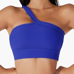 Sujetador deportivo sin costuras transpirable para mujer, sujetador acolchado extraíble con función de realce, estilo Reversible Simple para gimnasio y correr - Product Image 6
