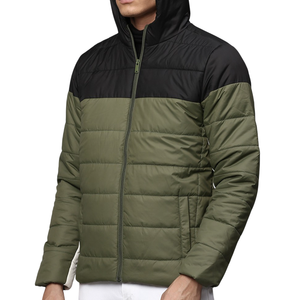 แจ็กเก็ตกันน้ำสไตล์ใหม่สำหรับผู้ชายแจ็คเก็ตขนปุยหนามีซิปมีฮู้ดสำหรับฤดูหนาวเพื่อความอบอุ่นและการออกแบบที่ทันสมัย - Product Image 4