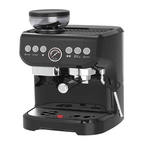 Máquina de Café Exprés Semiautomática Comercial de Calidad Prémium, Portátil, Multifunción, de Acero Inoxidable con 9 Bares de Presión para Uso Hotelero - Product Image 2