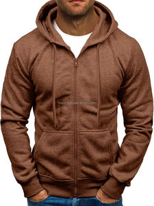 เสื้อฮู้ดดี้ผู้ชายทรงปกติแบบโอเวอร์ไซส์ แขนยาว ผ้าฝ้ายฟลีซ 100% เป็นมิตรกับสิ่งแวดล้อม กันลม รุ่นใหม่ล่าสุด - Product Image 3