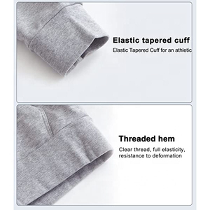 เสื้อฮู้ดแบบสวมหัวผ้าคอตตอน100% มีฮู้ดใหม่ทันสมัยราคาถูกระบายอากาศได้สไตล์ไม่ซ้ำใคร - Product Image 5