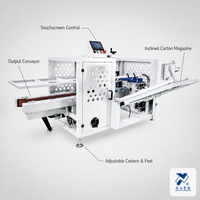 Ligne d'emballage automatique à grande vitesse pour l'ouverture et la formation de cartons NY-TKXM-500, machine à ériger des cartons