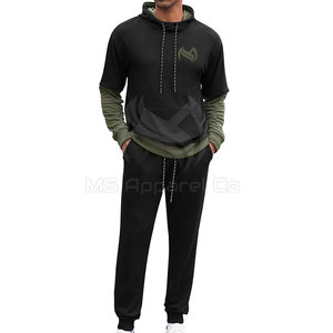 ชุดวอร์มผ้าฝ้ายมีฮู้ดระบายอากาศได้ดีเป็นมิตรกับสิ่งแวดล้อมชุดวอร์มผ้าฝ้าย100% ออกแบบโลโก้ได้ตามต้องการสำหรับฤดูหนาว - Product Image 5