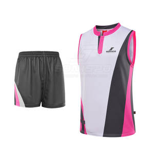 ชุดยูนิฟอร์มวอลเลย์บอลผู้ใหญ่ ดีไซน์ล่าสุด ผลิตจากโรงงาน ราคาดีที่สุด สีตามสั่ง ผ้าโพลีเอสเตอร์ 100% คุณภาพสูง ผลิตตามสั่ง - Product Image 5