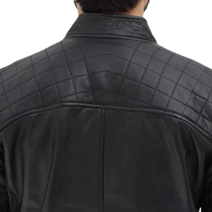 Veste de motard en cuir d'agneau personnalisable de haute qualité pour hommes véritable vêtements de course automobile respirant imperméable directement - Product Image 5
