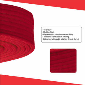 Ceintures de BJJ personnalisées de couleur à la mode, fabriquées au Pakistan, vente en gros, vêtements d'arts martiaux, ceinture de BJJ pour la vente en ligne - Product Image 4