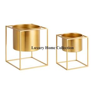 Jardinière de créateur unique à double aspect ombragé et attrayant de qualité exclusive pour les revêtements de sol de la maison et de l'hôtel et les fournitures de jardin - Product Image 3