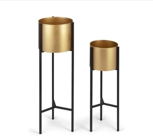 Maceta de pared de Metal con cubo redondo para decoración de jardín de granja, maceta de cabeza de personalización para exteriores e interiores - Product Image 5