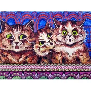 Mignon Chaton Chats Accent Carrelage Mural 8x6 Cuisine Salle De Bains Dosseret Mural En Céramique Peintures Murales - Product Image 1