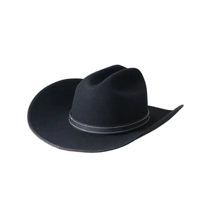 El mejor diseño Unisex hecho a medida sombreros de vaquero occidentales secado rápido Material de calidad superior tendencia superior sombreros de vaquero occidentales personalizados - Product Image 1