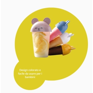 แม่พิมพ์ไอศกรีมแบบ 4 ชิ้น ปลอดสาร BPA ใช้ซ้ำได้ พร้อมไม้เสียบ ทำไอศกรีมเองได้ สำหรับเด็กและผู้ใหญ่ - Product Image 4