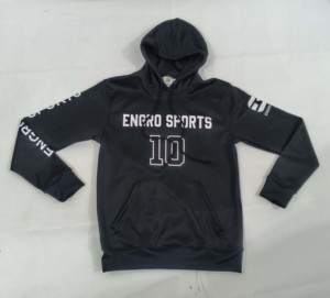 Design unique en gros personnalisé cousu noir noir pull à capuche pour homme, 100% coton sweats à capuche et sweat-shirts - Product Image 1