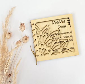 Tarjetas de Regalo Personalizadas de Madera-100% Madera de Alta Calidad, Hecho en Vietnam | VIET FARGIMEX - Product Image 5