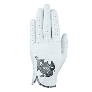 Fabricant pakistanais de gants de golf personnalisés en peau de mouton brodés avec logo Service OEM Météo pour hommes Gants de golf de qualité supérieure - Product Image 3