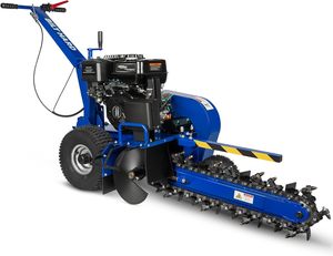 Nuevo Producto: Zanjadora de Gasolina 24, Motor de Arranque de 4 Tiempos de 420cc y 15HP, 27 Dientes de Excavación de Alta Presión de Aleación de Carburo - Product Image 1