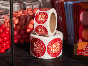 สติกเกอร์กลิตเตอร์แบบม้วน พิมพ์โลโก้ตามสั่ง กันน้ำ ดีไซน์ล้ำสมัย สำหรับของขวัญส่งเสริมการขาย - Product Image 2