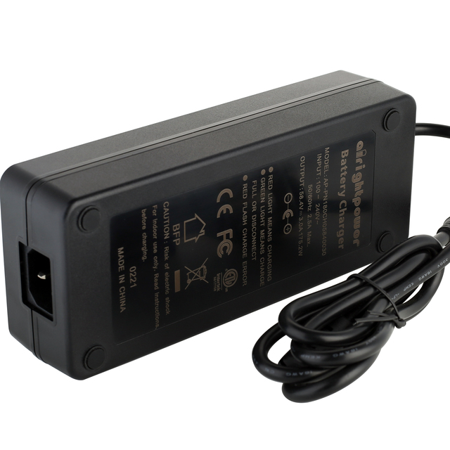 Safety Charging Protection Lithium Battery Charger 42v4a Charger for Electric Scooter Electric Tractors