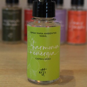 Juego aromático-Room Spray 100mL-Fragancia de limoncillo + Vela perfumada de Tarro Blanco 200g-Fragancia de higo y rosas - Product Image 5