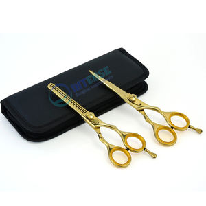 ชุดกรรไกรช่างตัดผมมืออาชีพกรรไกรตัดผมบางพิเศษอุปกรณ์ทำผมสแตนเลสสำหรับร้านเสริมสวย - Product Image 2