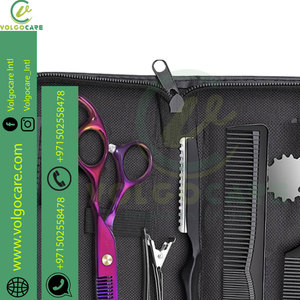 10 PCS Haircut Scissors <b>Set</b>, Thinning Shears for Hair Cutting with 30 Teeth Straight Shears for Men Women Home Salon <b>Barber</b> - Product Image 6