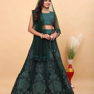 Fête porter belle dernière collection Lehenga - Product Image 1