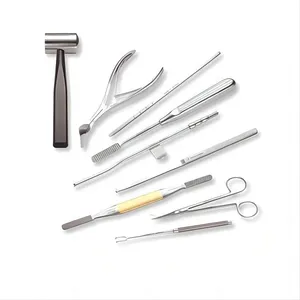 ชุดเครื่องมือผ่าตัดหู คอ จมูก ระดับ Class II คีมสแตนเลสแบบใช้มือ คีมหนีบ คีมตัด - Product Image 3