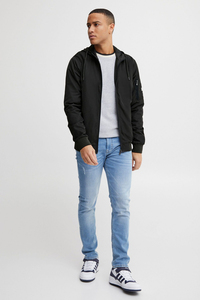 Chaquetas de invierno con logotipo personalizado para mujeres y hombres, ropa de trabajo al aire libre con capucha y cremallera polar, cortavientos impermeable teñido liso - Product Image 3