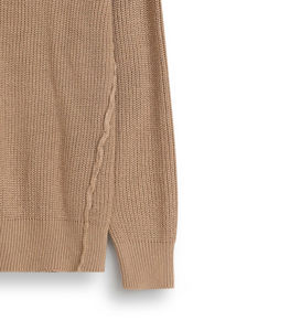 Suéter de Punto Personalizado con Logotipo, de Nailon/Acrílico, Jacquard, Liso, Informal, Cuello Redondo, para Otoño, para Mujer - Product Image 6