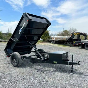 Big Tex 7x14 côtés hauts remorque à benne basculante hydraulique essieu remorque boîte remorque 10 tonnes prix bon marché - Product Image 1