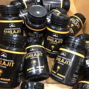 Himalayan shilajit Sun แห้งแคปซูลสมุนไพรปริมาณของเหลวในช่องปากสำหรับผู้ใหญ่ไม่ได้สำหรับหญิงตั้งครรภ์ - Product Image 2