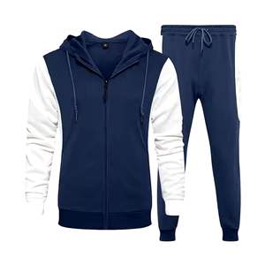 Chándal de invierno personalizable de alta calidad de fábrica directa para hombre Diseño cómodo impreso de talla grande - Product Image 6