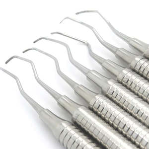 Ensemble de 7 pièces de remplissage composite dentaire électrique en acier inoxydable, poignée ergonomique réutilisable, certifié CB par SurgiRight - Product Image 5