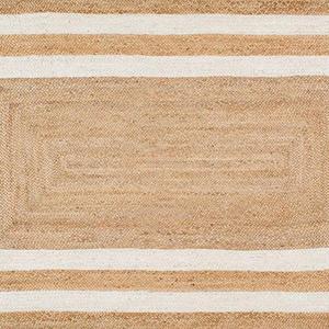 Fourniture directe d'usine tapis de coton rectangulaire tissé à la main durable et élégant en fibre naturelle moderne Diwali utilisation écologique disponible - Product Image 4