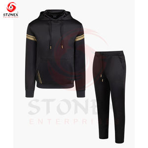 Vente en gros de vêtements de sport tech de haute qualité personnalisés de grande taille pour hommes ensemble de jogging survêtement pour hommes - Product Image 2