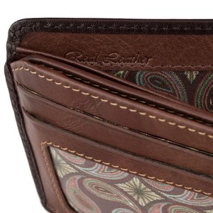 Suministro directo de fábrica Cartera de cuero hecha a mano asequible con diseño de pliegue clásico e interior suave disponible para precio de exportación - Product Image 5