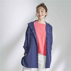 Chaquetas ODM con múltiples bolsillos delanteros y botones para mujer con capucha - Product Image 1