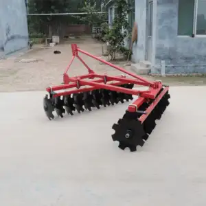 Grada de discos ligera montada en tractor, implemento agrícola, equipo agrícola